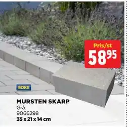 Jem&Fix MURSTEN SKARP erbjuda