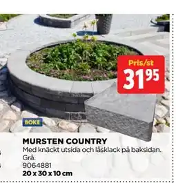 Jem&Fix MURSTEN COUNTRY erbjuda
