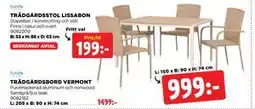 Jem&Fix TRÄDGÅRDSSTOL LISSABON erbjuda