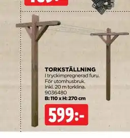 Jem&Fix TORKSTÄLLNING erbjuda