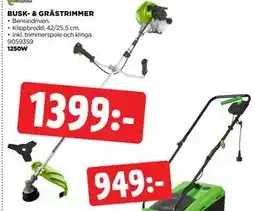 Jem&Fix BUSK- & GRÄSTRIMMER erbjuda