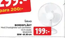 Jem&Fix BORDSFLÄKT erbjuda