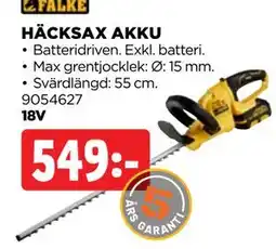 Jem&Fix HÄCKSAX AKKU erbjuda