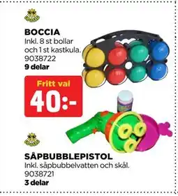 Jem&Fix BOCCIA erbjuda