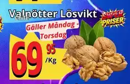 Supergrossen Valnötter Lösvikt erbjuda