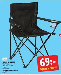 Jem&Fix CAMPINGSTOL erbjuda