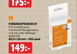 Jem&Fix FIBERGIPSSKRUV erbjuda