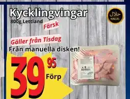 Supergrossen Kycklingvingar erbjuda