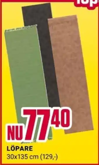ÖoB Löpare erbjuda