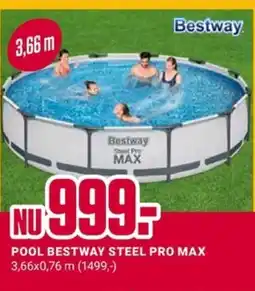 ÖoB Pool bestway steel pro max erbjuda