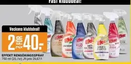 ÖoB Effekt rengöringsspray erbjuda