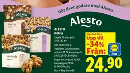 Lidl ALESTO Nötter erbjuda