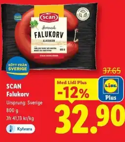 Lidl SCAN Falukorv erbjuda
