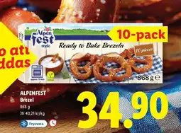 Lidl ALPENFEST Brezel erbjuda