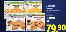 Lidl ALPENFEST Smulpaj erbjuda