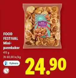 Lidl FOOD FESTIVAL Mini- pannkakor erbjuda