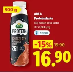 Lidl ARLA Proteinshake erbjuda