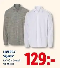 Lidl LIVERGY Skjorta erbjuda