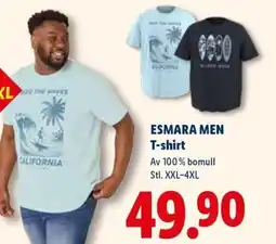 Lidl ESMARA MEN T-shirt erbjuda