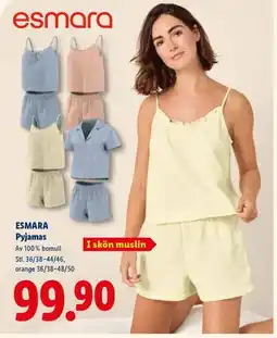 Lidl ESMARA Pyjamas erbjuda