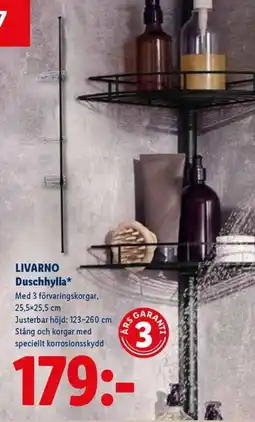 Lidl LIVARNO Duschhylla erbjuda