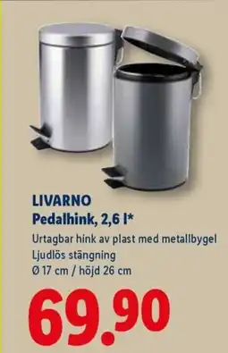 Lidl LIVARNO Pedalhink erbjuda