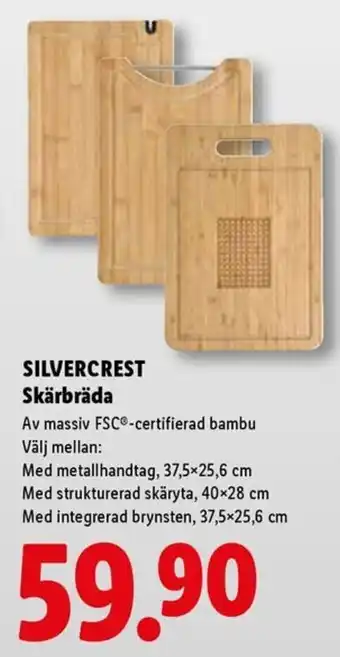 SILVERCREST Skärbräda