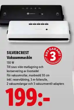 Lidl SILVERCREST Vakuummaskin erbjuda