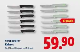 Lidl SILVERCREST Knivset erbjuda