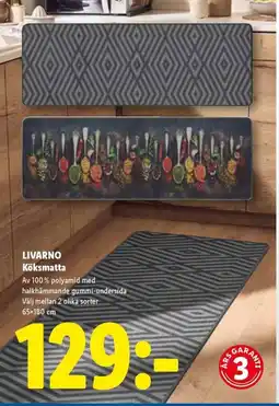 Lidl LIVARNO Köksmatta erbjuda