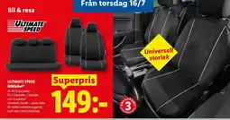 Lidl ULTIMATE SPEED Bilklädsel erbjuda