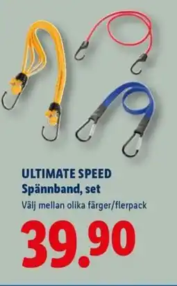Lidl ULTIMATE SPEED Spännband, set erbjuda
