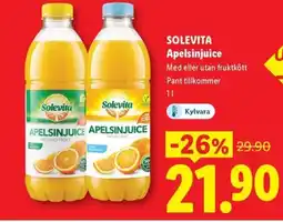 Lidl SOLEVITA Apelsinjuice erbjuda