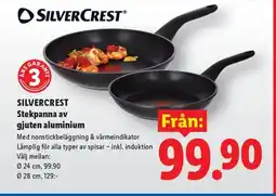 Lidl SILVERCREST Stekpanna av gjuten aluminium erbjuda