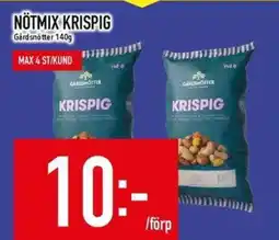 Matdax Gårdsnötter Nötmix krispig erbjuda