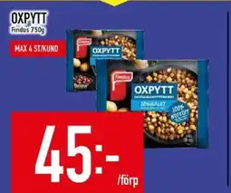 Matdax Findus Oxpytt erbjuda