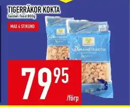 Matdax Tigerräkor kokta erbjuda