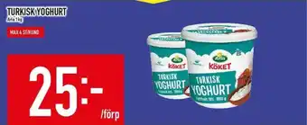 Matdax Arla Turkisk yoghurt erbjuda