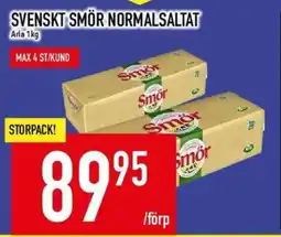 Matdax Arla Svenskt smör normalsaltat erbjuda