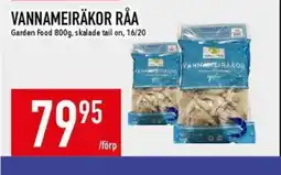 Matdax Vannameiräkor råa erbjuda