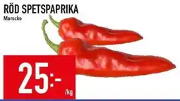 Matdax Röd spetspaprika erbjuda