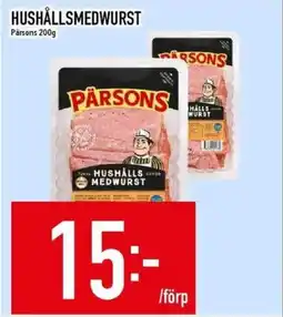 Matdax Pärsons Hushållsmedwurst erbjuda