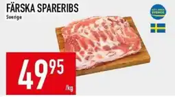 Matdax Färska spareribs erbjuda