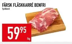Matdax Färsk fläskkarré benfri erbjuda
