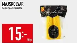 Matdax Majskolvar erbjuda