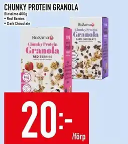 Matdax Biosalma Chunky protein granola erbjuda
