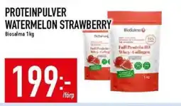 Matdax Biosalma Proteinpulver watermelon strawberry erbjuda