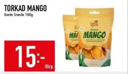 Matdax Torkad mango erbjuda