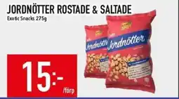 Matdax Jordnötter rostade & saltade erbjuda