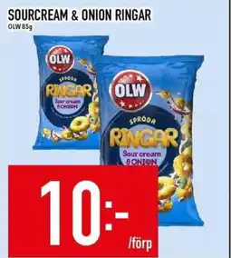 Matdax OLW Sourcream & onion ringar erbjuda
